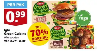 Hoogvliet Iglo Green Cuisine aanbieding