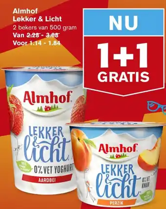 Hoogvliet Almhof Lekker & Licht 500g aanbieding