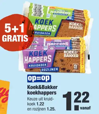 ALDI Ko oek&Bakker koekhappers aanbieding