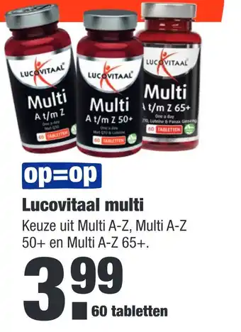 ALDI Lucovitaal multi aanbieding