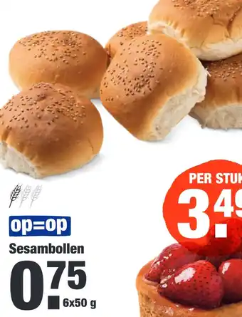 ALDI Sesambollen aanbieding