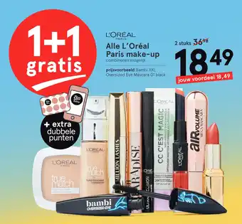 Etos Alle L'Oréal Paris make-up aanbieding