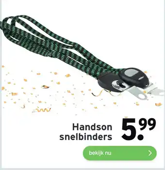 GAMMA Handson snelbinders aanbieding