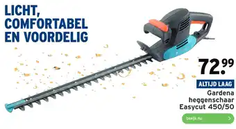 GAMMA Gardena heggenschaar Easycut 450/50 aanbieding