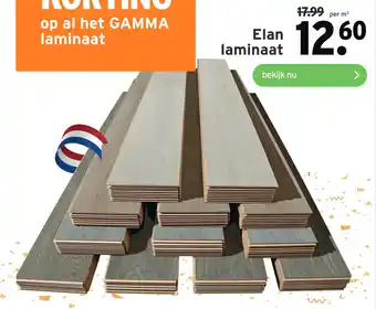 GAMMA Elan laminaat aanbieding