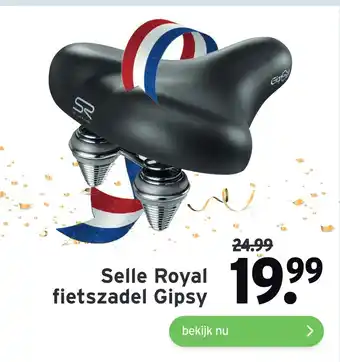 GAMMA Selle Royal fietszadel Gipsy aanbieding