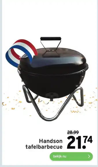 GAMMA Handson tafelbarbecue aanbieding