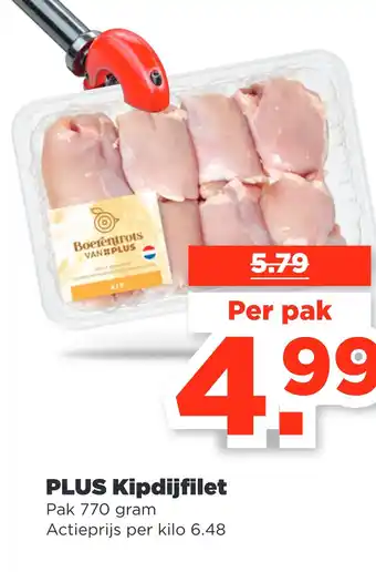 PLUS PLUS Kipdijfilet aanbieding