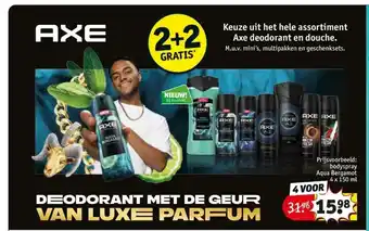 Kruidvat Axe aanbieding