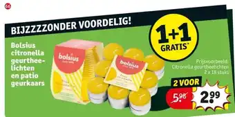 Kruidvat Bolsius aanbieding