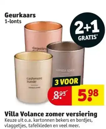 Kruidvat Geurkaars 1-lonts aanbieding