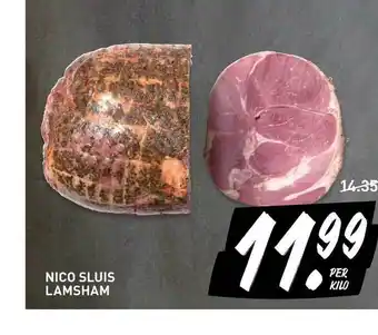 De Kweker Nico Sluis Lamsham aanbieding