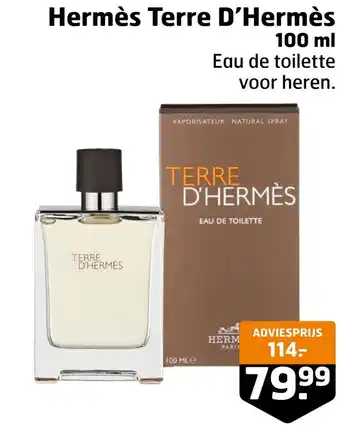 Trekpleister Hermès terre d'hermès aanbieding