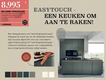 Sijben Easytouch keuken aanbieding