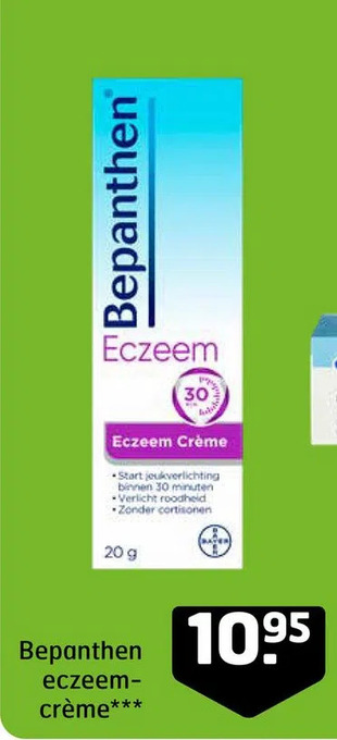 Trekpleister Bepanthen eczeemcreme aanbieding