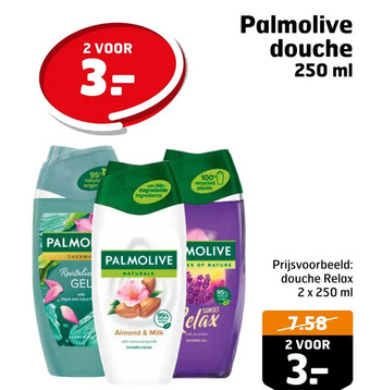 Trekpleister Palmolive douche aanbieding