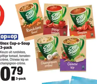 ALDI Unox Cup a Soup 3st aanbieding