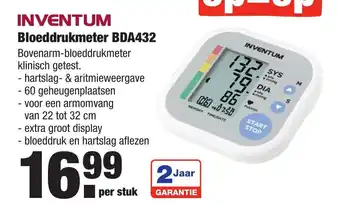 ALDI INVENTUM Bloeddrukmeter | BDA432 aanbieding