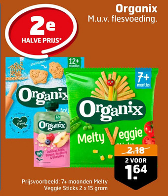 Trekpleister Organix aanbieding