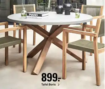 Karwei Tafel Boris aanbieding