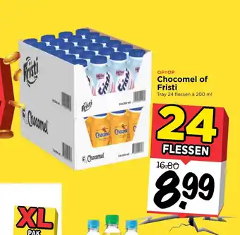 Vomar Voordeelmarkt Chocomel of Fristi 200 ml aanbieding