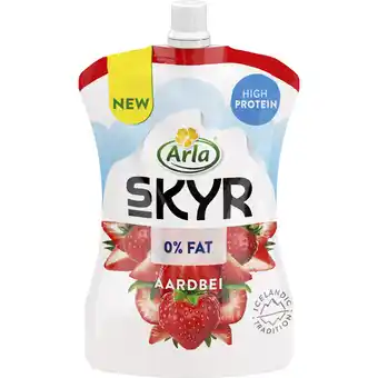 Albert Heijn Arla skyr aardbei aanbieding