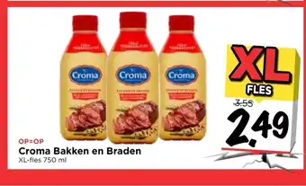 Vomar Voordeelmarkt Croma Bakken en Braden 750 ml aanbieding