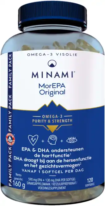 De Online Drogist Minami morepa original softgels 120sg aanbieding