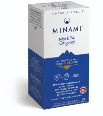 De Online Drogist Minami morepa original softgel 60sg aanbieding