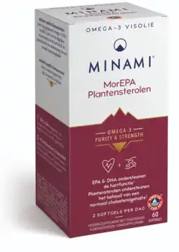 De Online Drogist Minami morepa plantensterolen softgel 60sg aanbieding