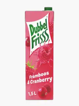 Flink Dubbel frisss framboos-cranberry 1.5l aanbieding