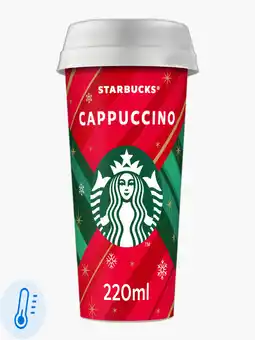 Flink Starbucks cappuccino ijskoffie 220ml aanbieding