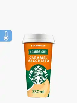 Flink Starbucks caramel macchiato ijskoffie grande cup 330ml aanbieding
