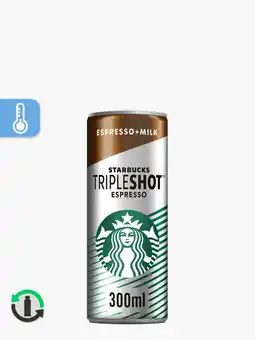 Flink Starbucks tripleshot espresso 30cl aanbieding