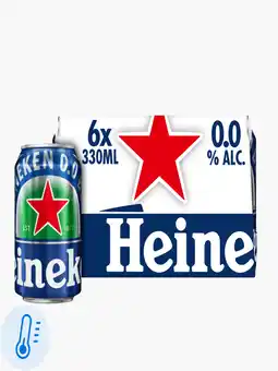 Flink Heineken 0.0% 6-pack 33cl aanbieding