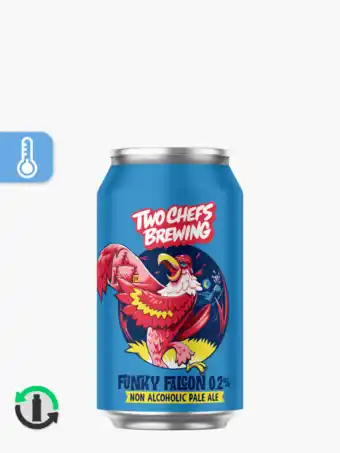 Flink Two chefs funky falcon 0,2% 33cl aanbieding