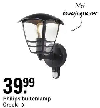 Karwei Philips buitenlamp Creek > aanbieding