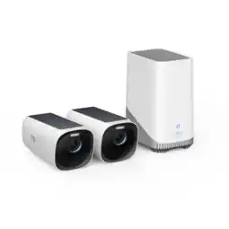 MediaMarkt Eufy s330 eufycam 3 4k met homebase wit aanbieding