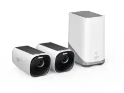 MediaMarkt Eufy s330 eufycam 3 4k met homebase wit aanbieding