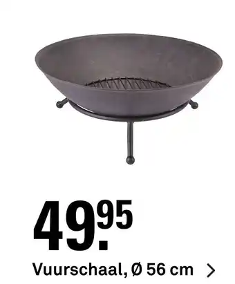 Karwei Vuurschaal 56 cm aanbieding