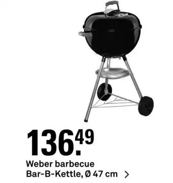 Karwei Weber barbecue 47 cm aanbieding