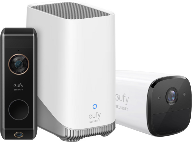 Eufycam 2 pro uitbreiding + homebase 3 + eufy video