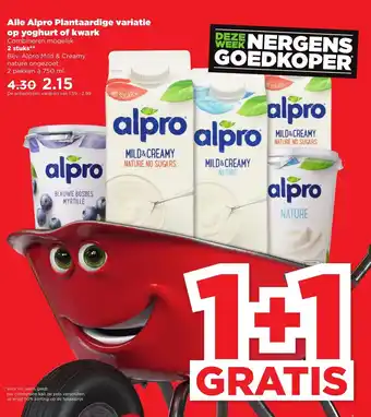 PLUS Alle Alpro Plantaardige Variatie 750 ml aanbieding