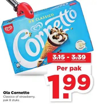 PLUS Ola Cornetto per pak aanbieding