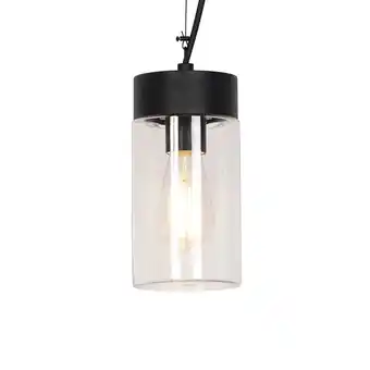 fonQ Qazqa hanglamp buiten jarra - zwart - modern - d 11.8cm aanbieding