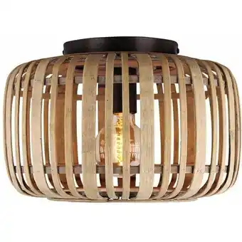 fonQ Block ibiza plafondlamp- ã40cm - e27 - rotan aanbieding