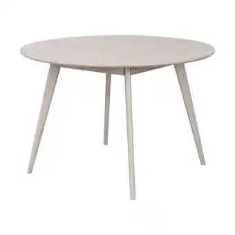 fonQ Rowico home yumi houten eettafel whitewash - ã 115 cm aanbieding