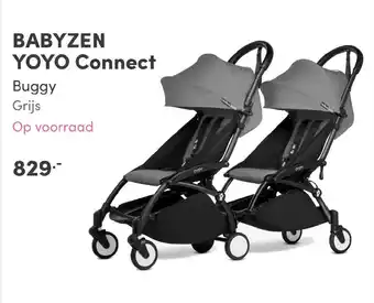 Baby & Tiener Babyzen yoyo connect grijs aanbieding