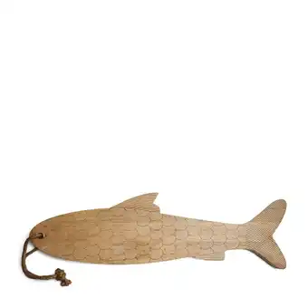 fonQ Riviera maison dienblad hout, serveerplank vis - classic fish - bruin aanbieding