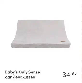 Baby & Tiener Baby's only sense aankleedkussen aanbieding